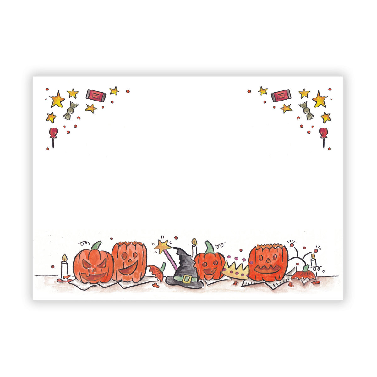 Nostalgic Halloween Stationery
