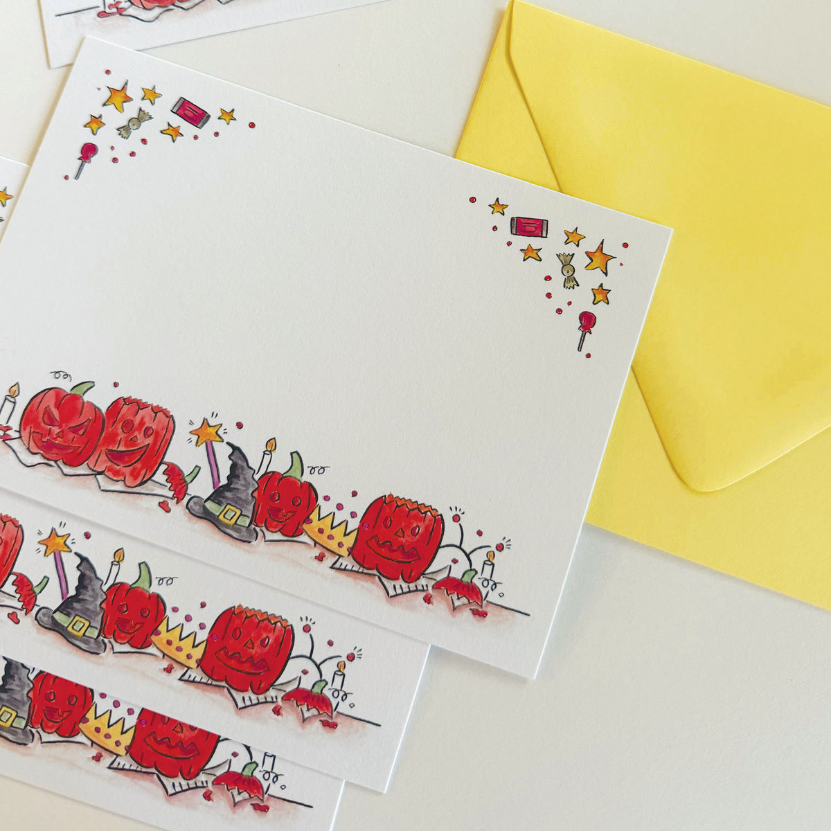 Nostalgic Halloween Stationery
