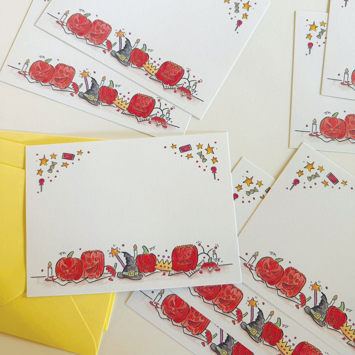 Nostalgic Halloween Stationery