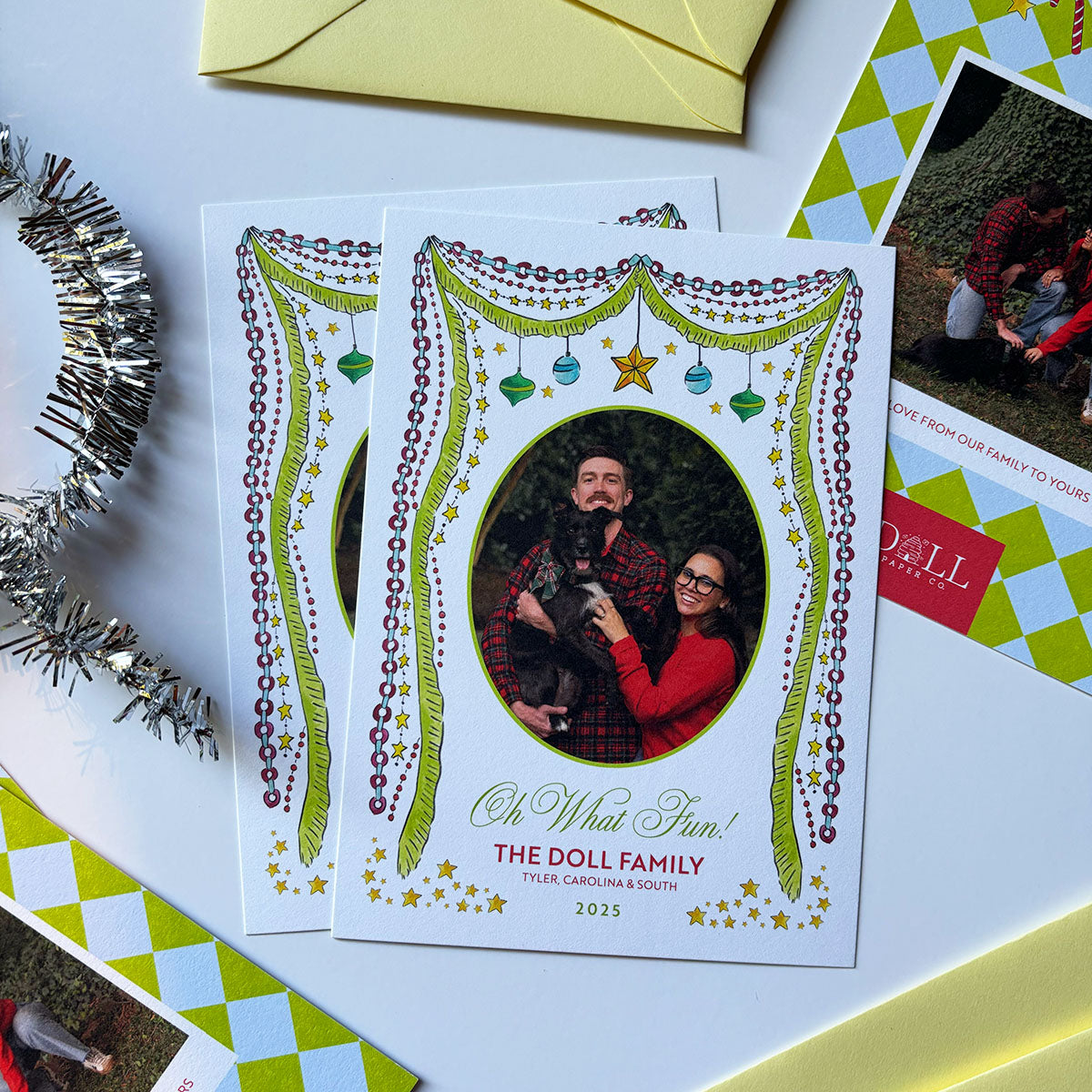 "Oh What Fun" Holiday Card