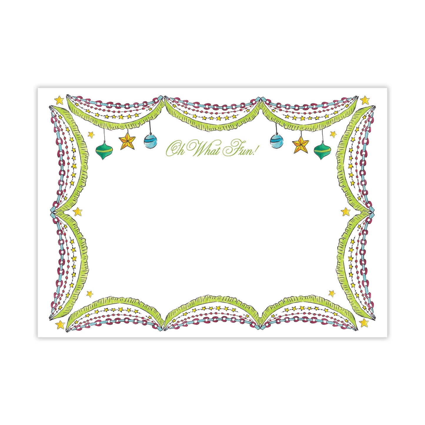 Oh What Fun Stationery