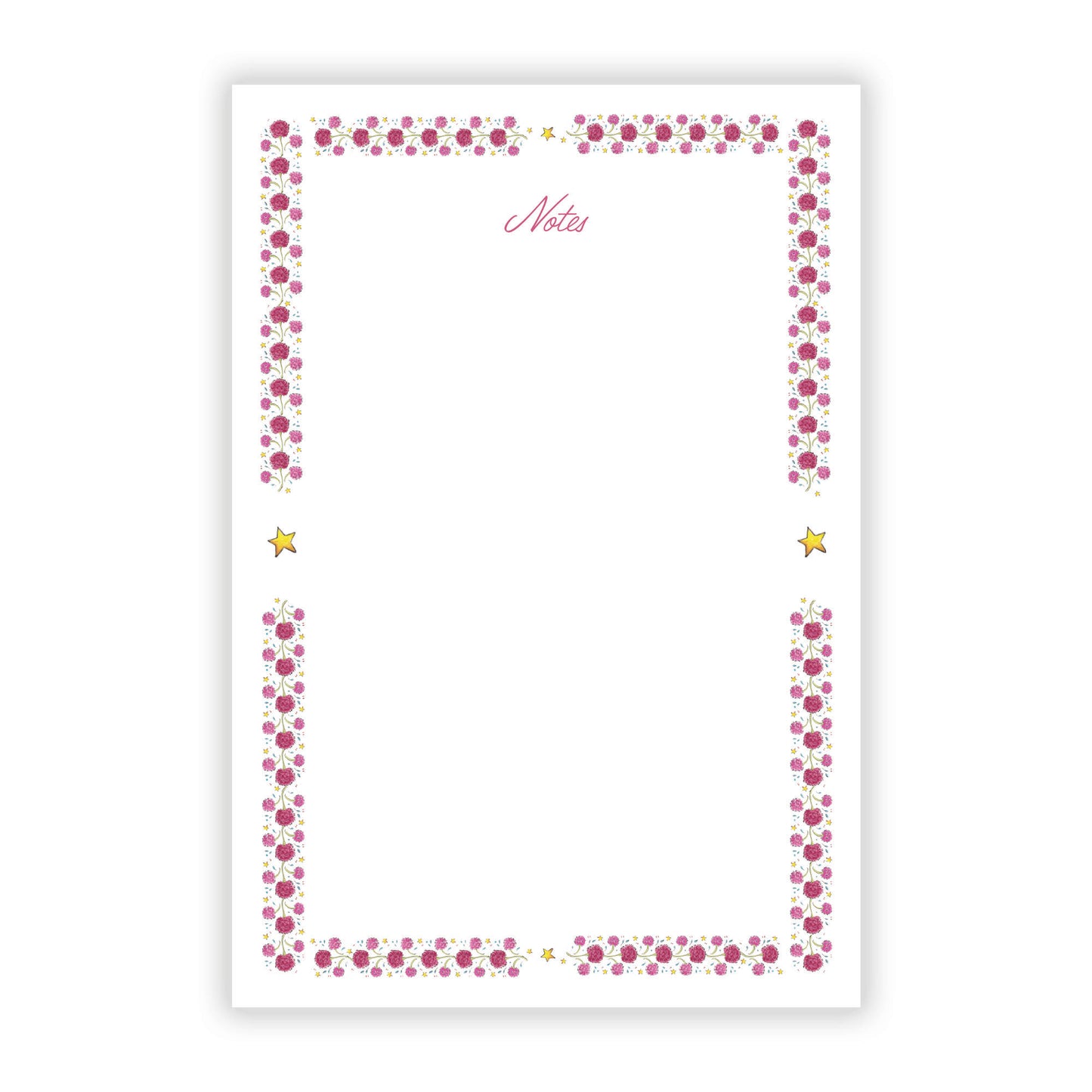 Pink Chrysanthemum Notepad