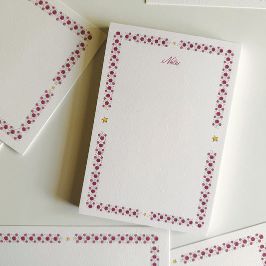 Pink Chrysanthemum Notepad
