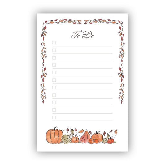 Pumpkin Patch Notepad