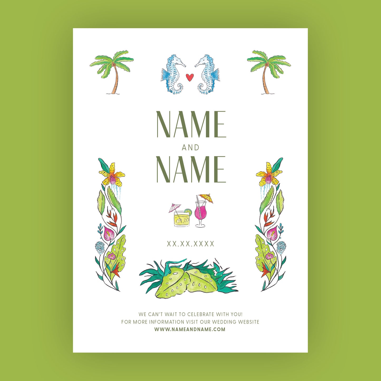 Summer Suite Save The Date