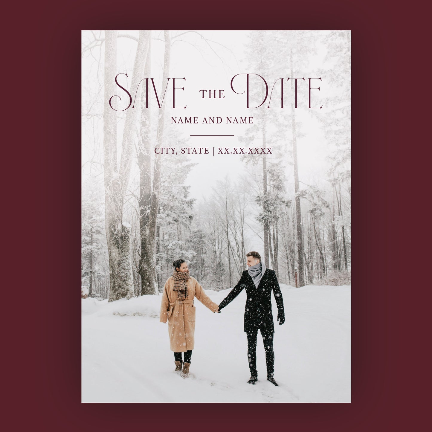 Winter Suite Save The Date
