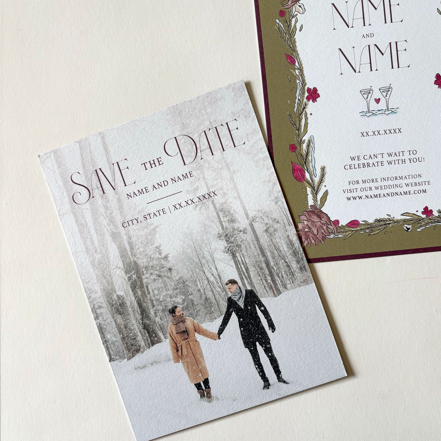 Winter Suite Save The Date