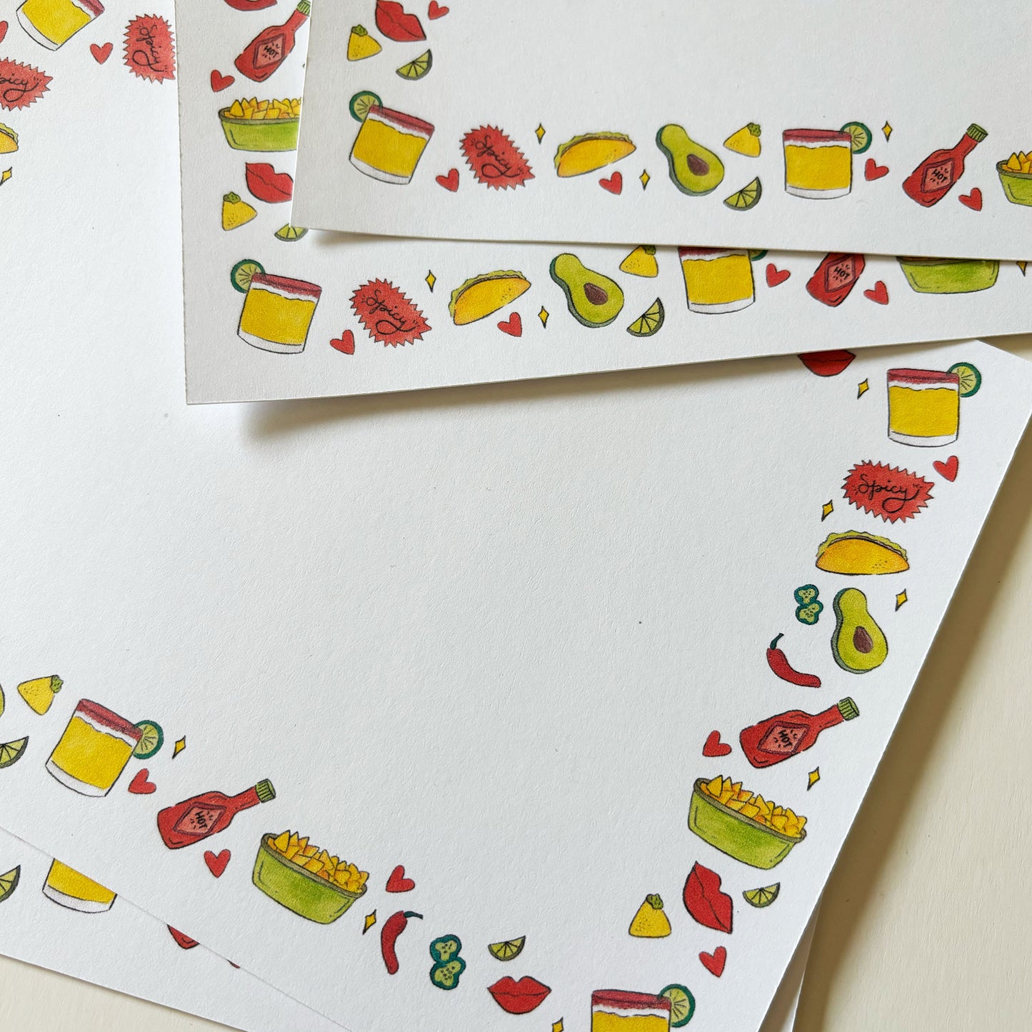 Sooooo Spicy Stationery