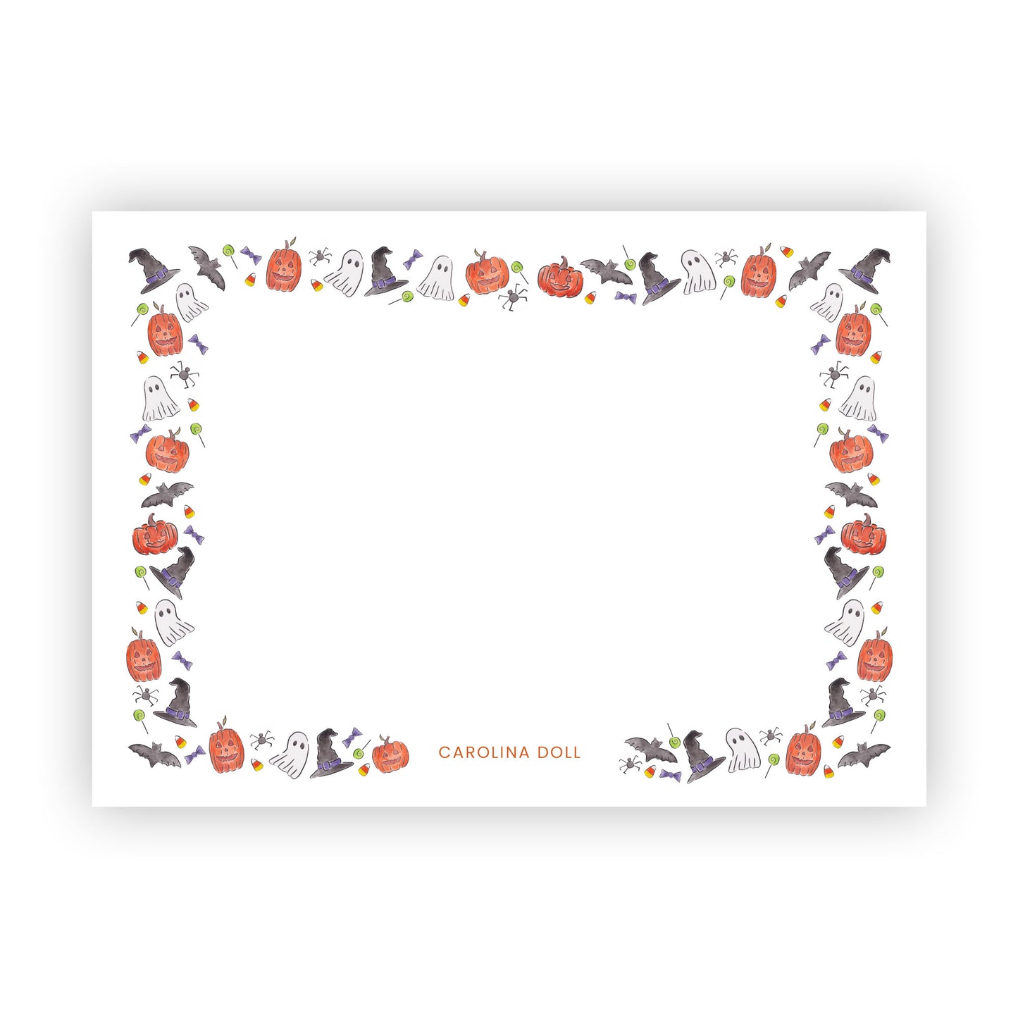Spooky Halloween Stationery