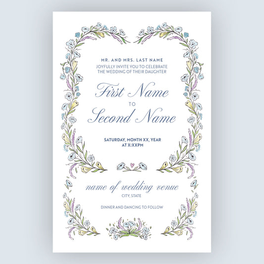 Spring Suite Main Invitation