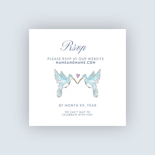 Spring Suite RSVP Card