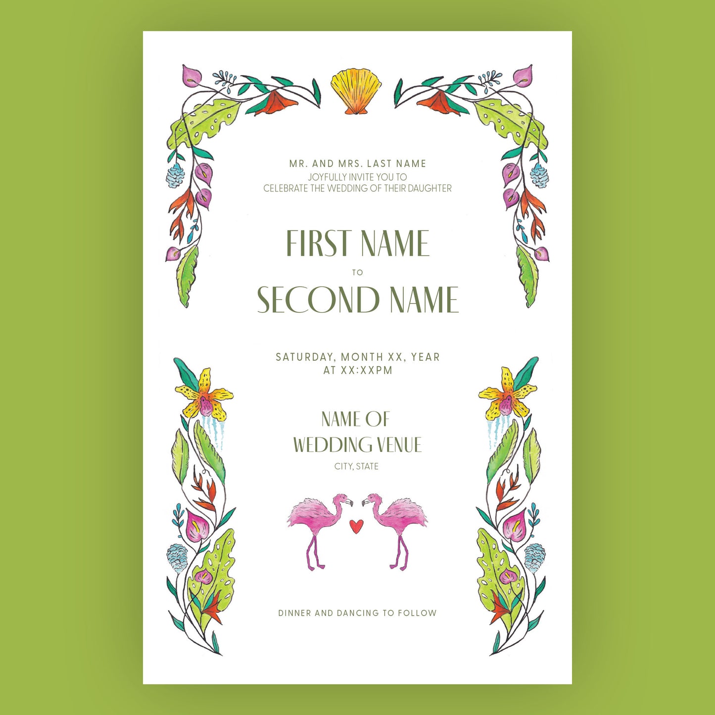 Summer Suite Main Invitation