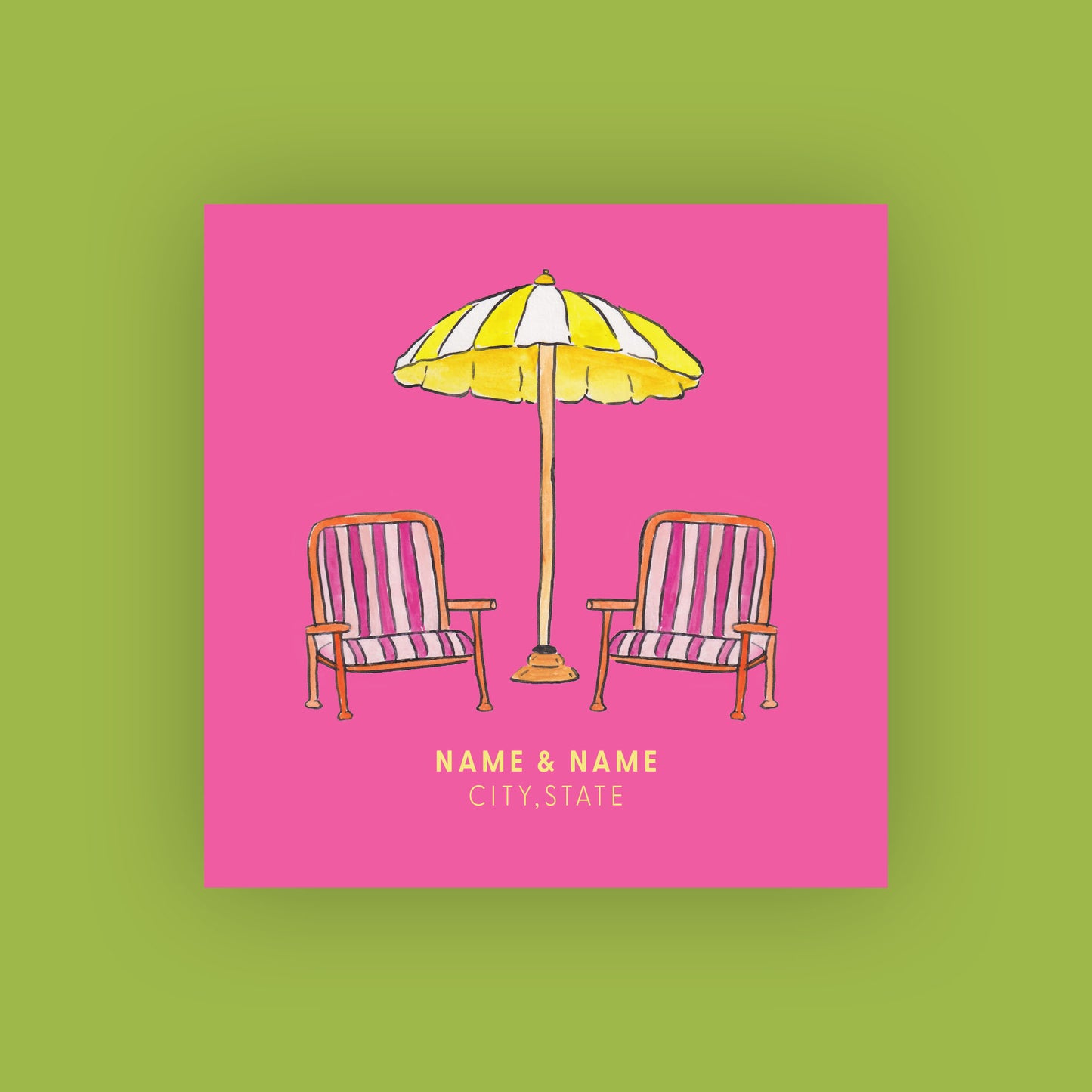 Summer Suite RSVP Card