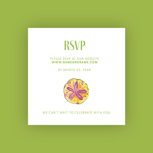 Summer Suite RSVP Card