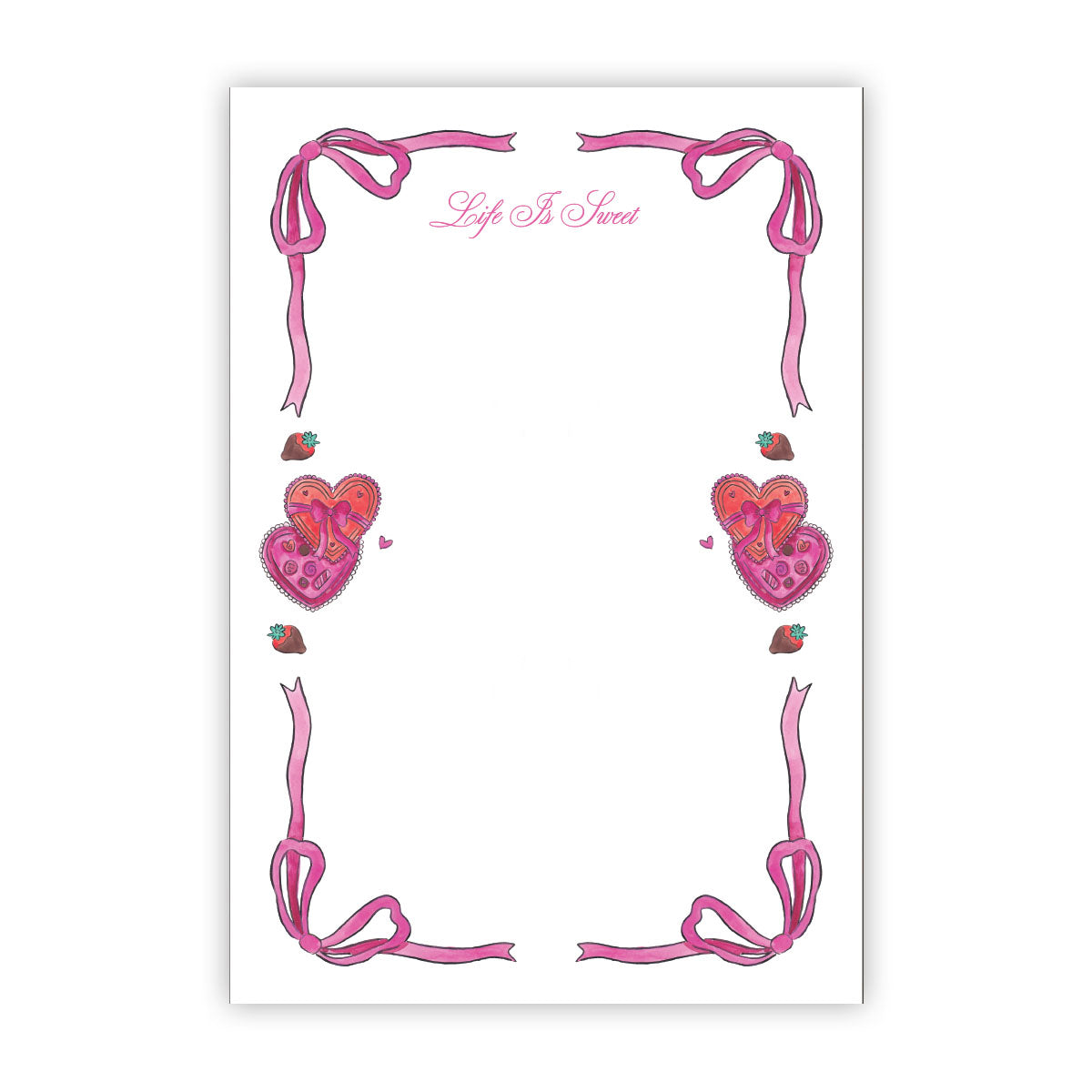 Sweet Treat Valentine Notepad
