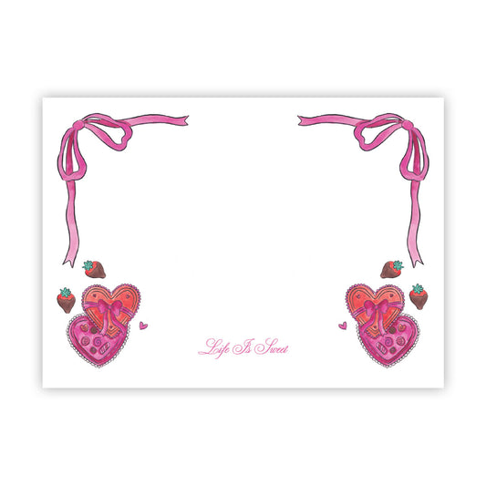 Sweet Treat Valentine Stationery