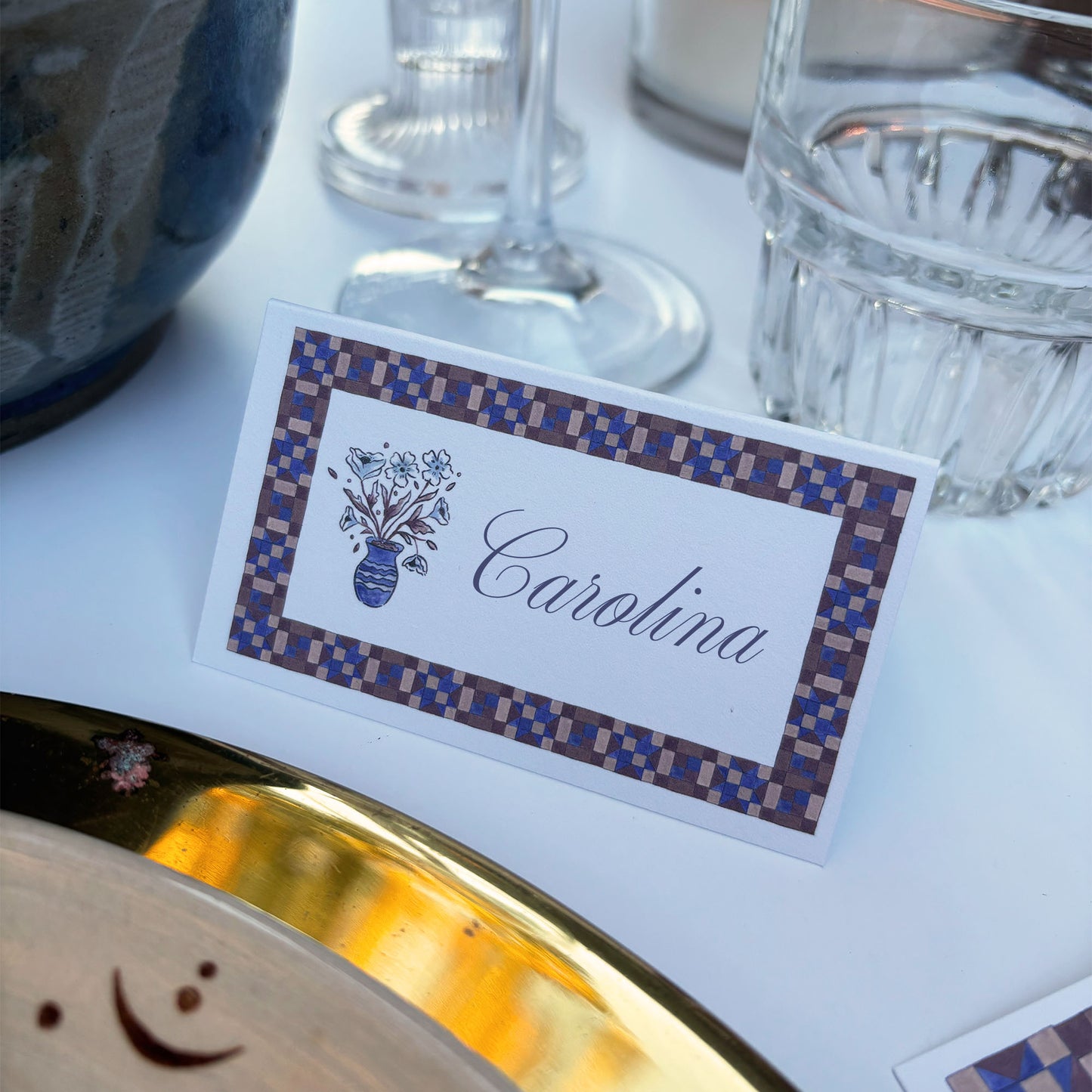 Cozy Quilt Collection Place Cards