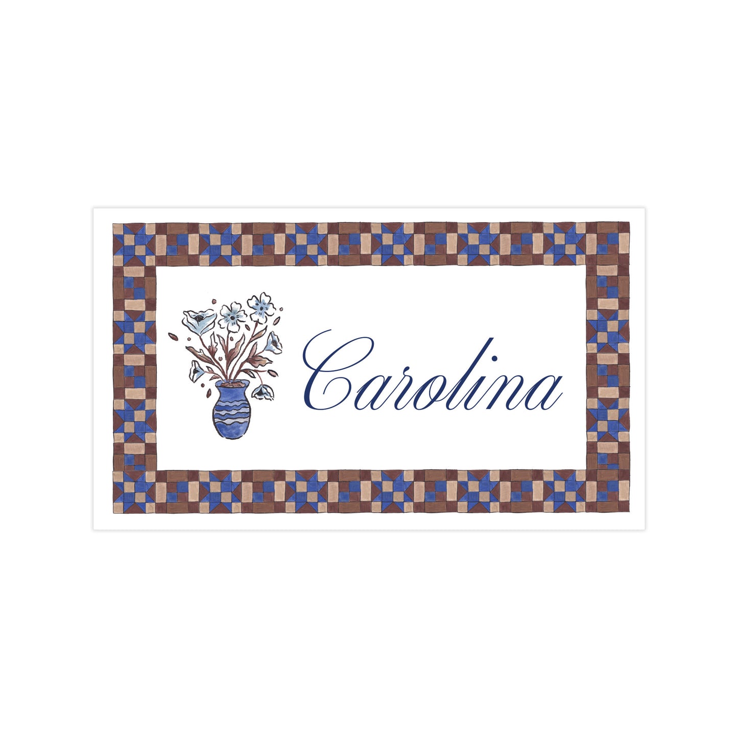 Cozy Quilt Collection Place Cards