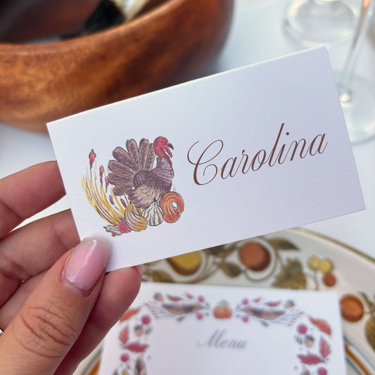 Harvest Collection Place Cards