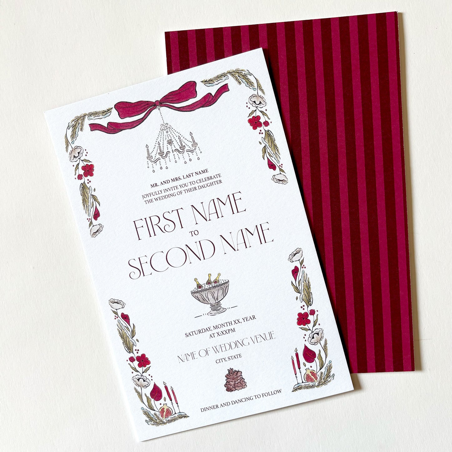 Winter Suite Main Invitation