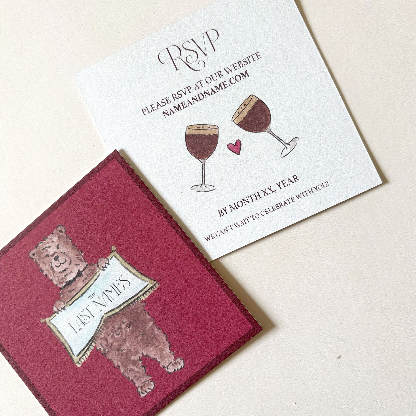 Winter Suite RSVP Card