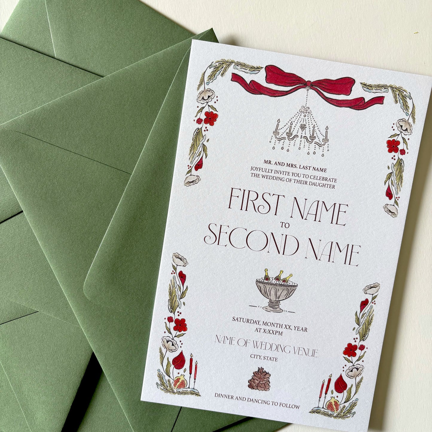 Winter Suite Envelopes