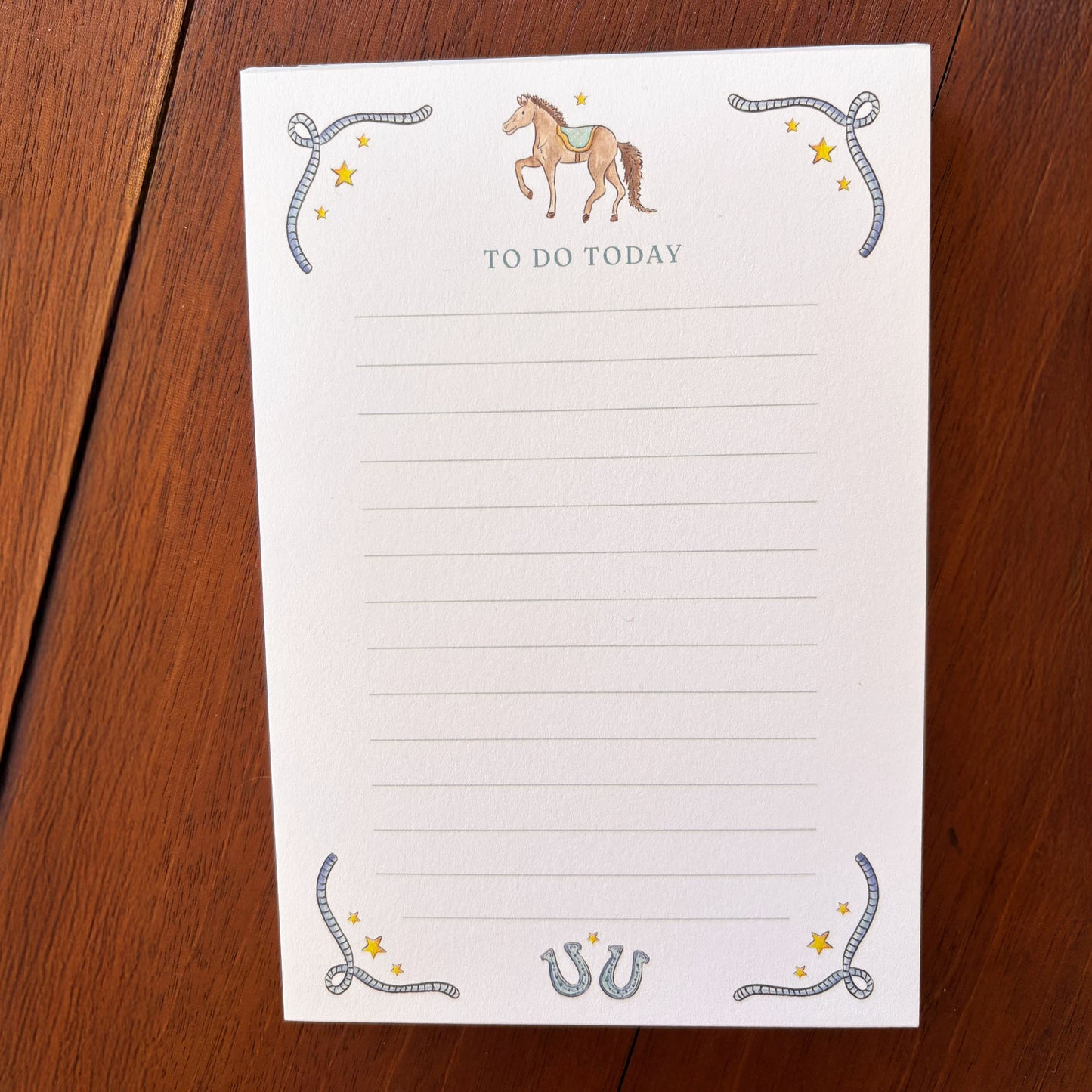 The Year Of The Horse Notepad